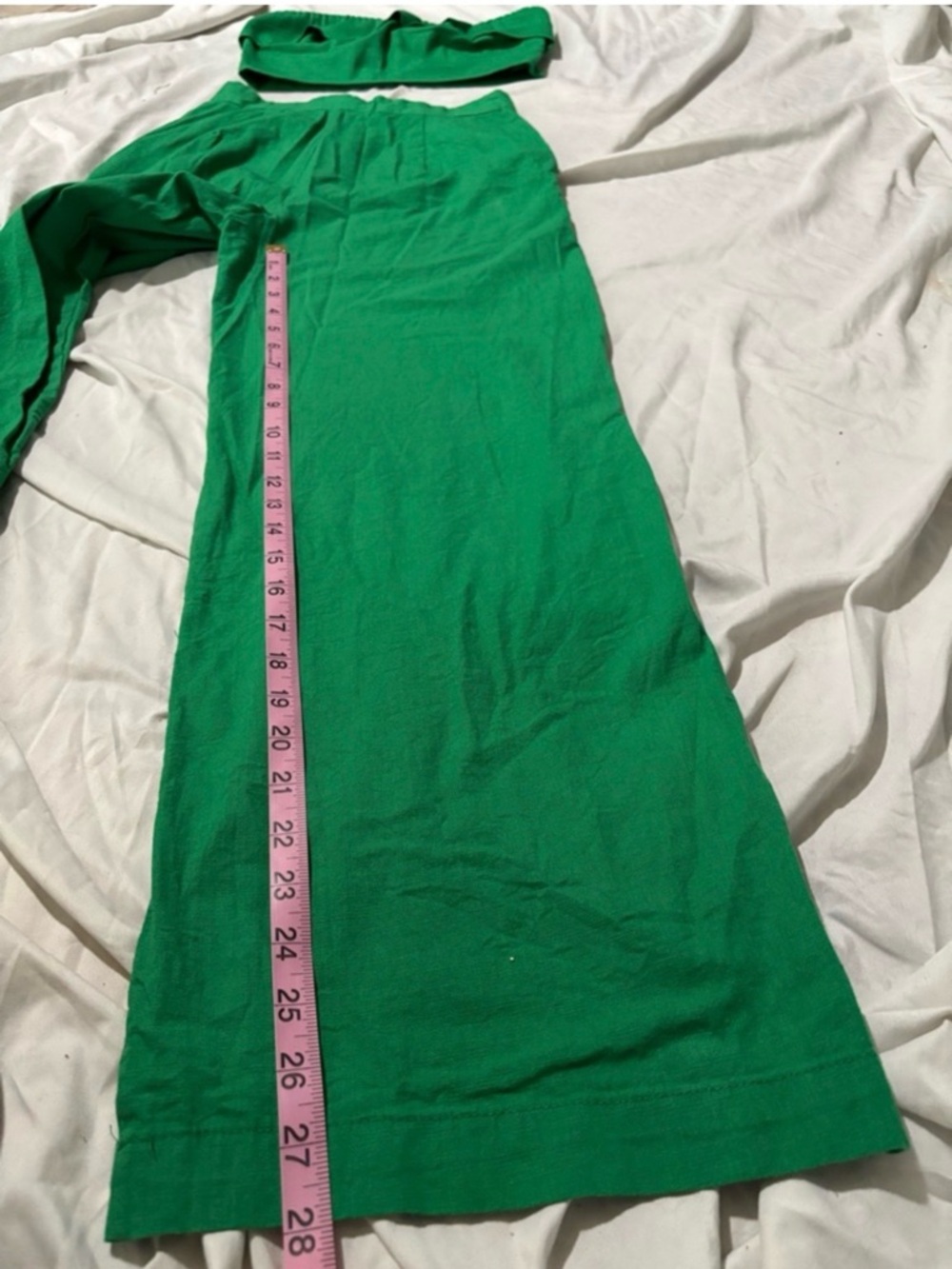 Princess Polly Emerald Green Wide Leg Pants - Picture 6 of 8